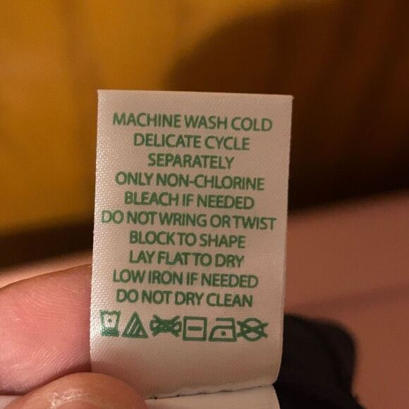 Lilly Pulitzer UPF 50+ Sophie Dress Navy Blue 3/4 sleeve gold button size XS - Picture 11 of 12